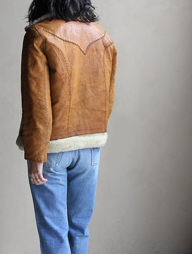 MATIN » Blog Archive » 70's NORTH BEACH LEATHER BOA JACKET