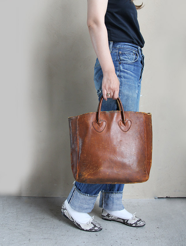 MATIN » Blog Archive » 60s OLD L.L.BEAN LEATHER TOTE BAG