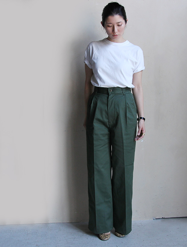 MATIN » Blog Archive » LENO BAGGY CHINO TROUSERS