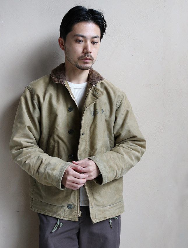 MATIN » Blog Archive » WW2 US NAVY N-1 DECK JACKET FITS LIKE 38