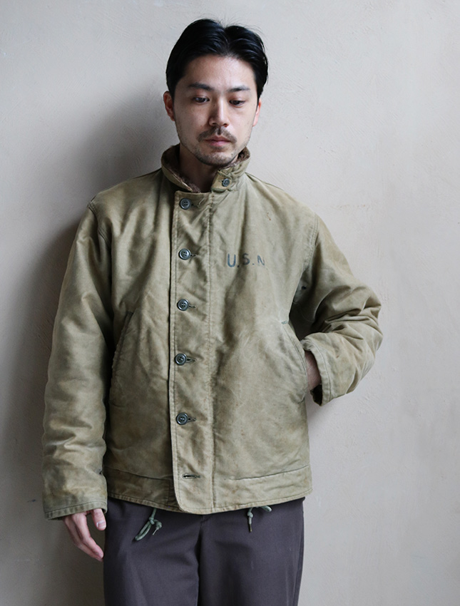 MATIN » Blog Archive » WW2 US NAVY N-1 DECK JACKET FITS LIKE 38